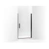Headerless frameless pivot shower door 42" max opening x 67" H