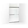 Frameless sliding shower door 42-5/8"-47-5/8" x 69-11/16"