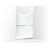 Frameless sliding shower door 42-5/8"-47-5/8" x 69-11/16"