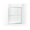 Frameless sliding shower door 54-3/8"-59-3/8" x 69-11/16"