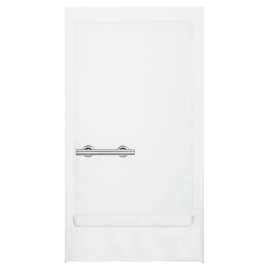 39-3/8" Vikrell(R) shower back wall with left grab bar