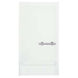 39-3/8" Vikrell(R) shower back wall with right grab bar