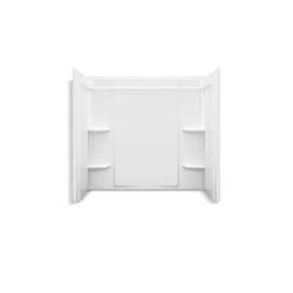 60" x 32" Vikrell(R) bath/shower wall set