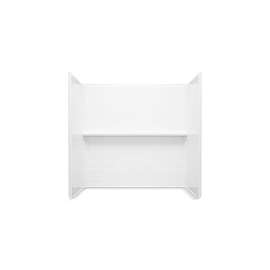 60" x 32" Vikrell(R) bath/shower wall set
