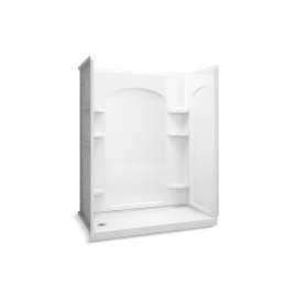 60" x 32" Vikrell(R) shower, left drain