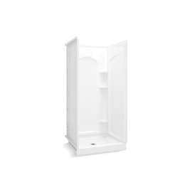 36" x 34" Vikrell(R) shower, center drain