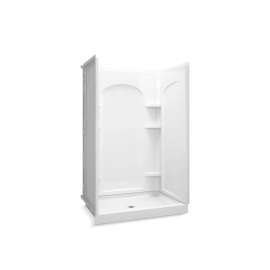 48" x 34" Vikrell(R) shower, center drain