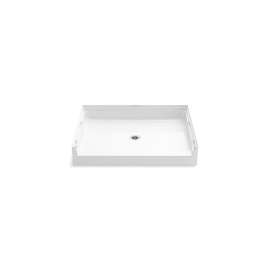 42" x 36" Vikrell(R) shower base, center drain