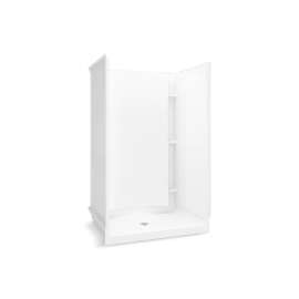 48" x 36" Vikrell(R) shower, center drain