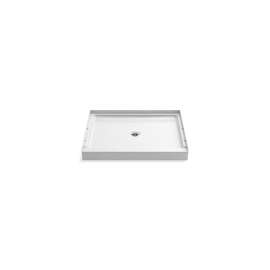 36" x 34" Vikrell(R) shower base, center drain