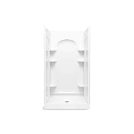 42" x 34" Vikrell(R) shower, center drain