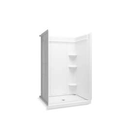 48" x 34" Vikrell(R) shower, center drain