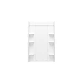 48" Vikrell(R) shower back wall with Aging in Place backerboards