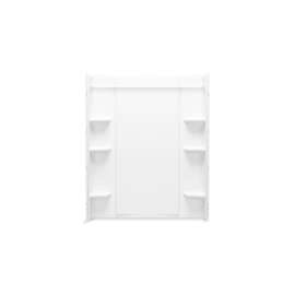 60" Vikrell(R) shower back wall with Aging in Place backerboards