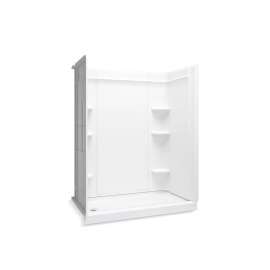 60" x 30" Vikrell(R) shower, left drain