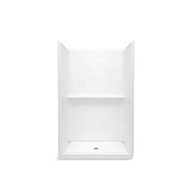 48" x 34" Vikrell(R) shower, center drain