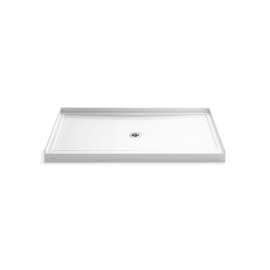 60" x 38" shower base, center drain