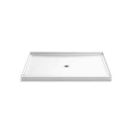 60" x 42" shower base, center drain
