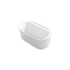 60-1/4" x 32-1/4" freestanding bath