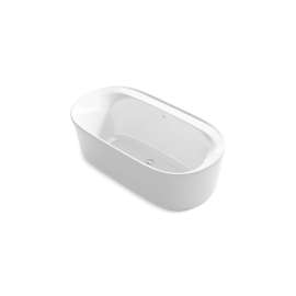 65-3/4" x 34" freestanding bath