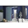 5698-24N-G05 Finesse Peak headerless frameless pivot shower door 25-1/2 in. max opening x 67 in. H with nickel frame finish and smooth/clear glass texture