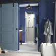 5698-24N-G05 Finesse Peak headerless frameless pivot shower door 25-1/2 in. max opening x 67 in. H with nickel frame finish and smooth/clear glass texture