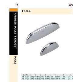 Pull 32mm 1-17/64 CC in Polished Chrome