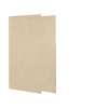 36-in W x 72-in H Solid Surface Shower Wall Panel in Bermuda Sand