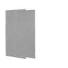 SS-3696-2-042 36-in W x 96-in H Solid Surface Shower Wall Panel in Gray Granite