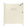 36-in D x 64.75-in W x 71.625-in H Veritek Shower Wall Surround in Bone
