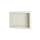 4.125-in D x 7.5-in W x 10.75-in H Solid Surface Soap Dish in Bisque