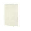 36-in W x 72-in H Solid Surface Shower Wall Panel in Bisque