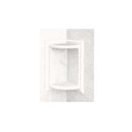 5.75-in D x 5.75-in W x 11-in H Solid Surface Soap Dish in Tahiti Ivory