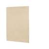 60-in W x 72-in H Solid Surface Shower Wall Panel in Bermuda Sand