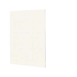 60-in W x 72-in H Solid Surface Shower Wall Panel in Tahiti Ivory