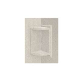 5.75-in D x 5.75-in W x 11-in H Solid Surface Soap Dish in Tahiti Matrix