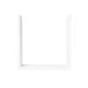 10-in D x 36-in W x 36-in H Solid Surface Window Trim Kit in White