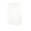 36-in W x 72-in H Solid Surface Shower Wall Panel in Tahiti White