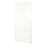 SS-3696-1-011 36-in W x 96-in H Solid Surface Shower Wall Panel in Tahiti White