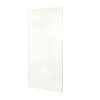 SS-4896-1-011 48-in W x 96-in H Solid Surface Shower Wall Panel in Tahiti White