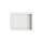 4.125-in D x 7.5-in W x 10.75-in H Solid Surface Soap Dish in Tahiti White