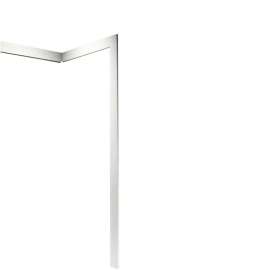 3.875-in W x 74-in H Solid Surface Trim Kit in Tahiti White