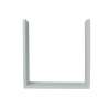 10-in D x 36-in W x 36-in H Solid Surface Window Trim Kit in Tahiti Gray