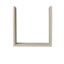 10-in D x 36-in W x 36-in H Solid Surface Window Trim Kit in Tahiti Desert