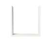 10-in D x 36-in W x 36-in H Solid Surface Window Trim Kit in Tahiti White