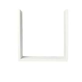 10-in D x 36-in W x 36-in H Solid Surface Window Trim Kit in Tahiti White