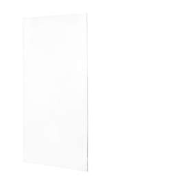 SS-3672-1-010 36-in W x 72-in H Solid Surface Shower Wall Panel in White