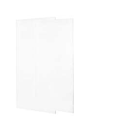 36-in W x 96-in H Solid Surface Shower Wall Panel in White