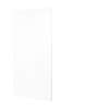 SS-4896-1-010 48-in W x 96-in H Solid Surface Shower Wall Panel in White