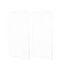 48-in W x 96-in H Solid Surface Shower Wall Panel in White